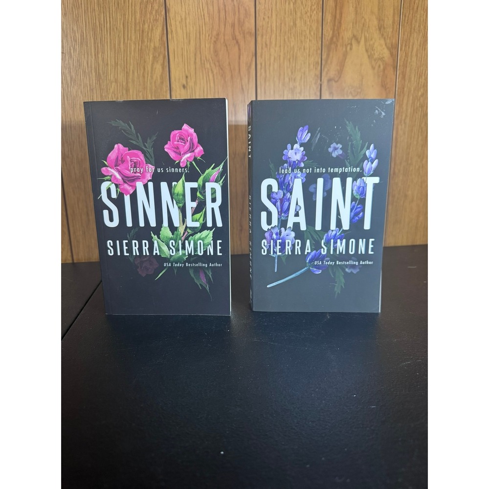 Sierra Simone Priest Series Book Bundle Saint and Sinner Bloom Books Paperbacks